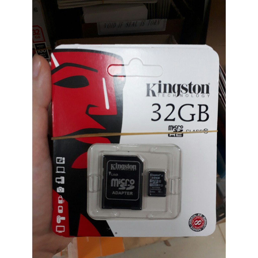 (GIÁ HỦY DIỆT)Thẻ nhớ 32g Kington class 10 dành cho camera IP-Bảo hành 5 năm | BigBuy360 - bigbuy360.vn