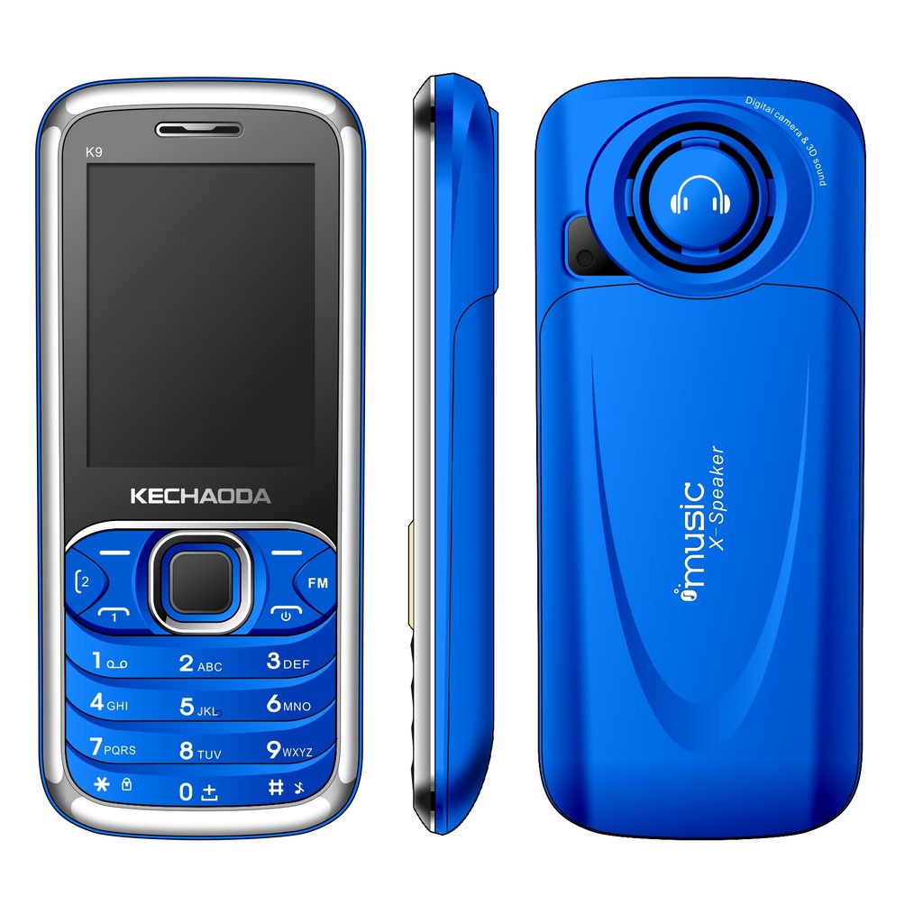 [GIAO MÀU NGẪU NHIÊN ] Điện Thoại KECHAODA K9 Pin trâu - Bảo Hành 12 Tháng