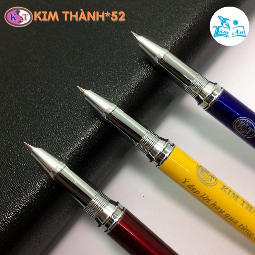 Bút máy luyện chữ Kim Thành 52- Bút mực học sinh ngòi trơn nét nhỏ