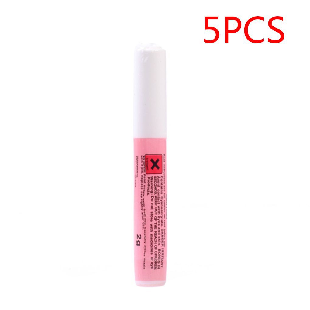 Set 5 Lọ Keo Dán Móng Tay Giả 2g Chuyên Nghiệp