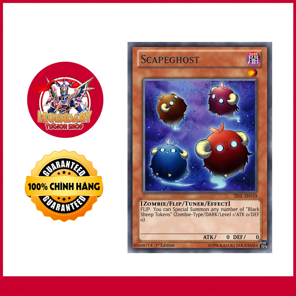 [EN][Thẻ Bài Yugioh Chính Hãng] Scapeghost