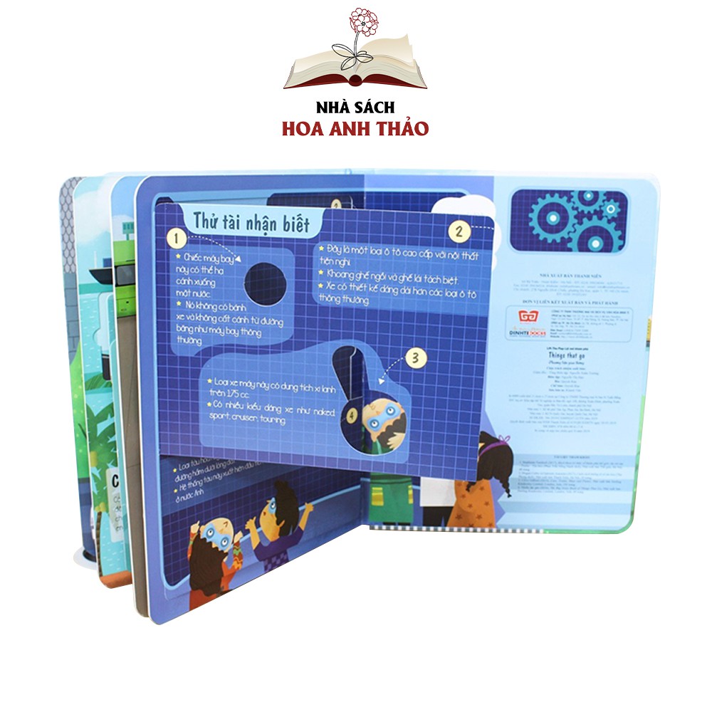 Sách - Lift - The - Flap Lật mở khám phá song ngữ Việt Anh (nhiều chủ đề)