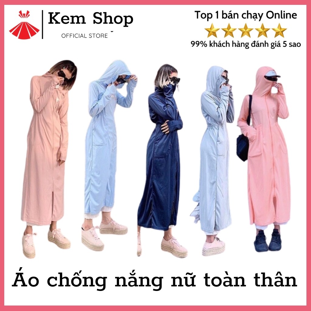 [Mã FAMAYWA giảm 10K đơn 50K] Áo chống nắng thông hơi dáng dài cao cấp loại 1 - Kem Shop | BigBuy360 - bigbuy360.vn