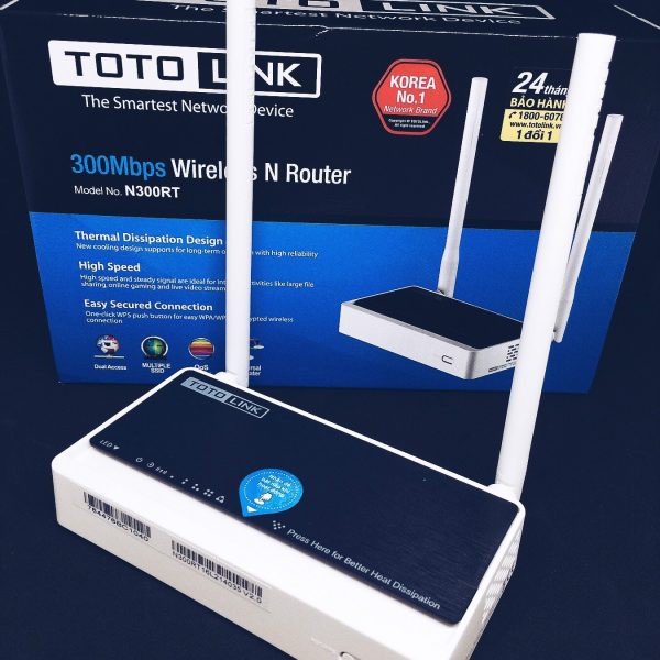 Bộ phát sóng wifi Totolink N300RT