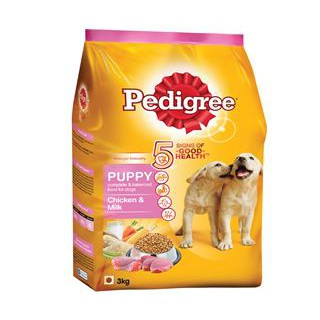 Thức Ăn Cho Chó Con Pedigree Vị Gà Và Trứng 1.5kg