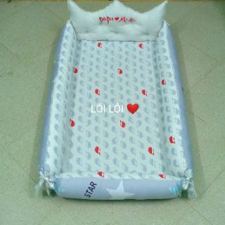 Combo giường vải cho bé