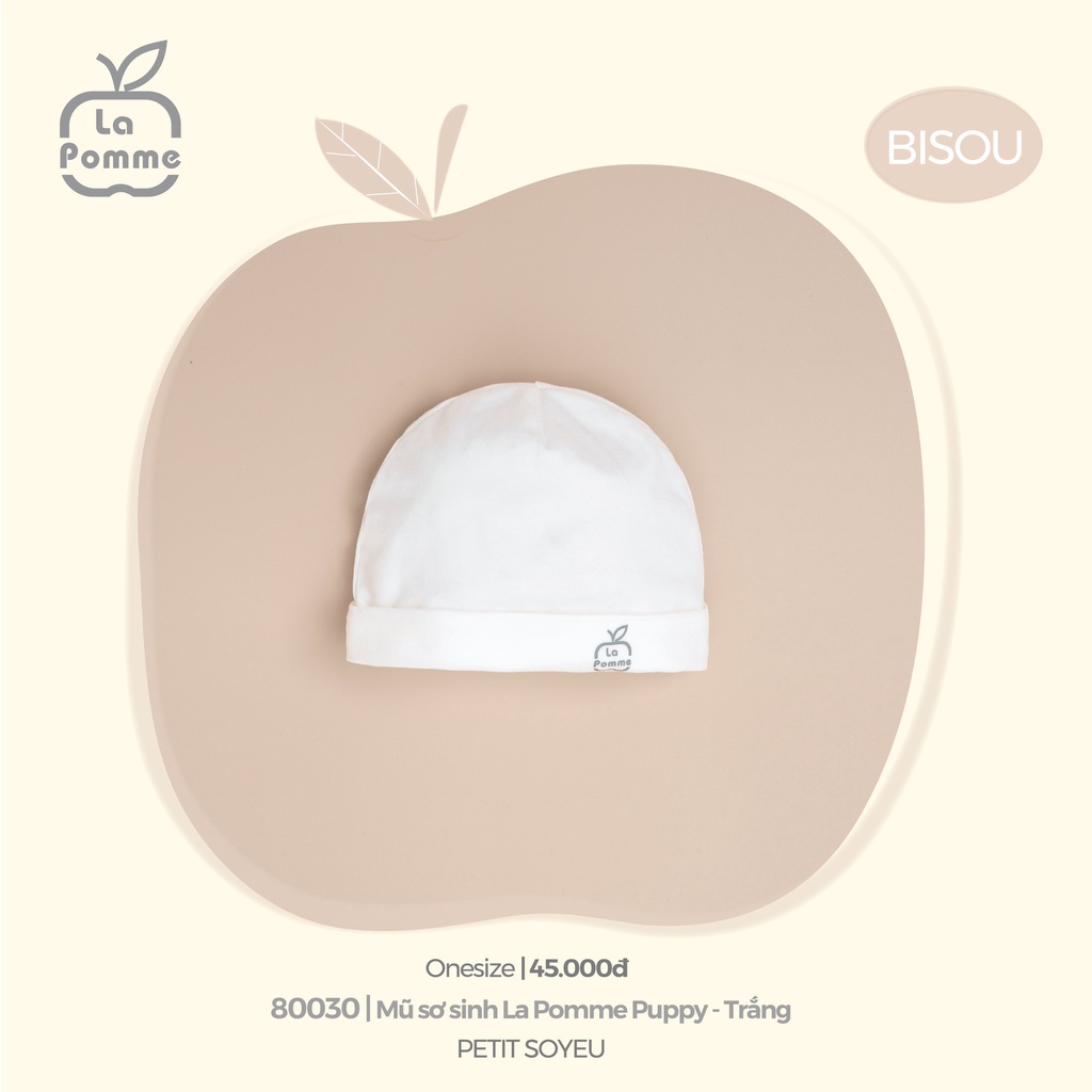 La pomme Mũ sơ sinh La Pomme Puppy  AW2022