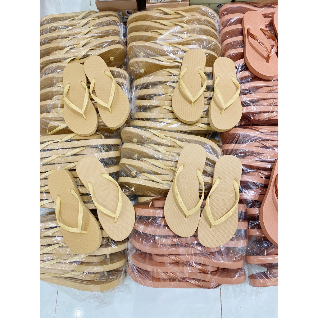 Dép kẹp Havaianas nữ thời trang siêu êm mềm đi biển đi chơi - DL111