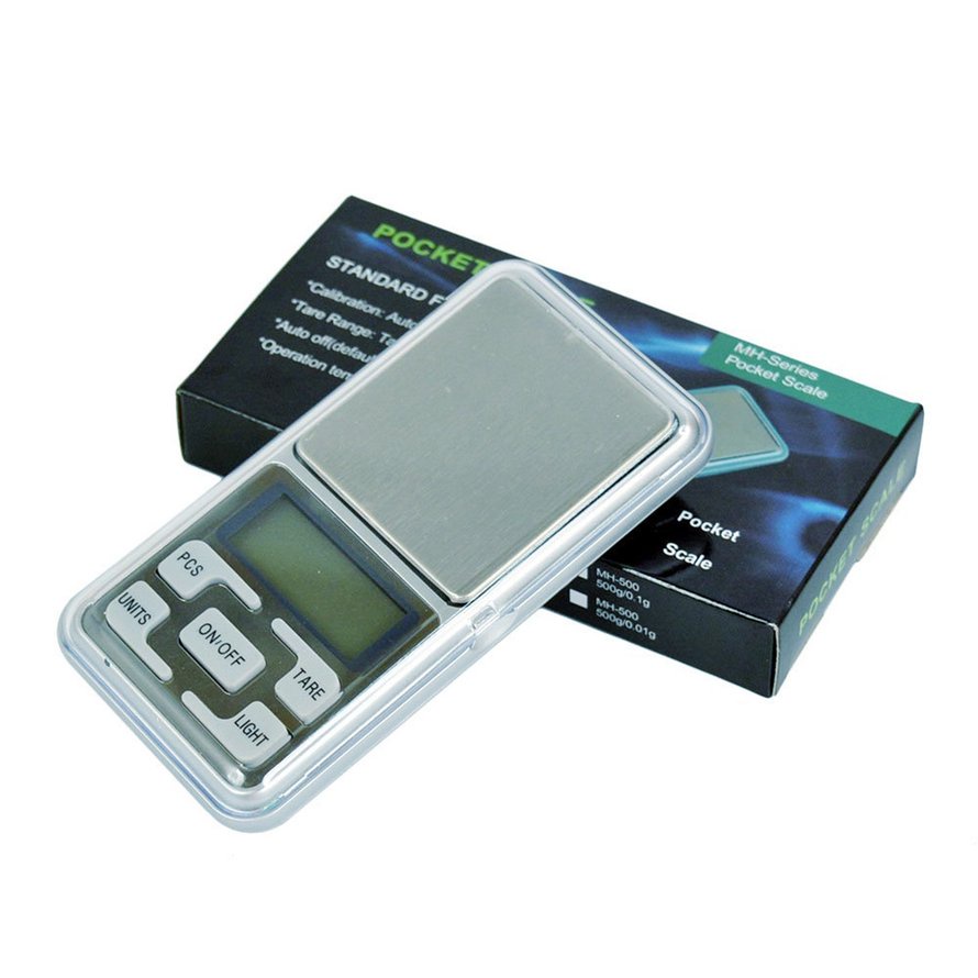 200g / 500g x 0,01g Cân kỹ thuật số điện tử bỏ túi Mini Presicion cho vàng