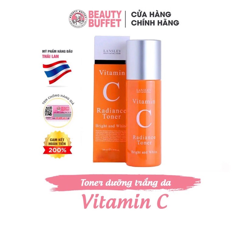 Nước hoa hồng Lansley Vitamin C 100ml