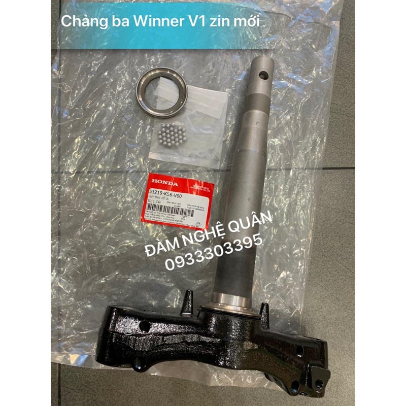 COMBO Nguyên bộ phuộc dè trước Winner V1 zin hãng mới 100% chuyên gắn cho Exciter150 lên dè Winner