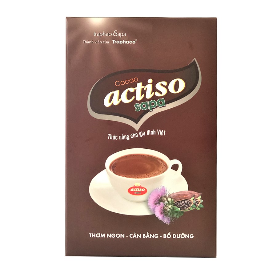 Cacao Actiso Sapa - TraphacoSapa - Đồ uống cao cấp Kết hợp Atiso Sapa &amp; Cacao Bến Tre