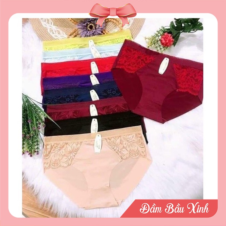 Quần chip su đúc phối ren Quần lót tam giác gợi cảm