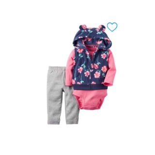 Set 3 chi tiết carter bé gái
