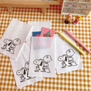 Túi Giấy Đựng Đồ Quà Tặng Hình CHÚ CHÓ SNOOPY dễ thương, in màu, siêu rẻ chất lượng cao - Ảnh màu thanh Xuân