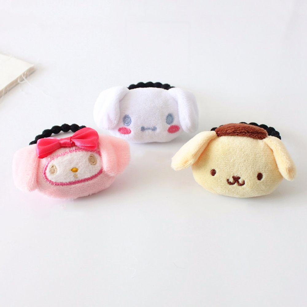 Kẹp Tóc Vải Bông Họa Tiết Hoạt Hình Melody Phong Cách Lolita Hàn Quốc Cho Nữ