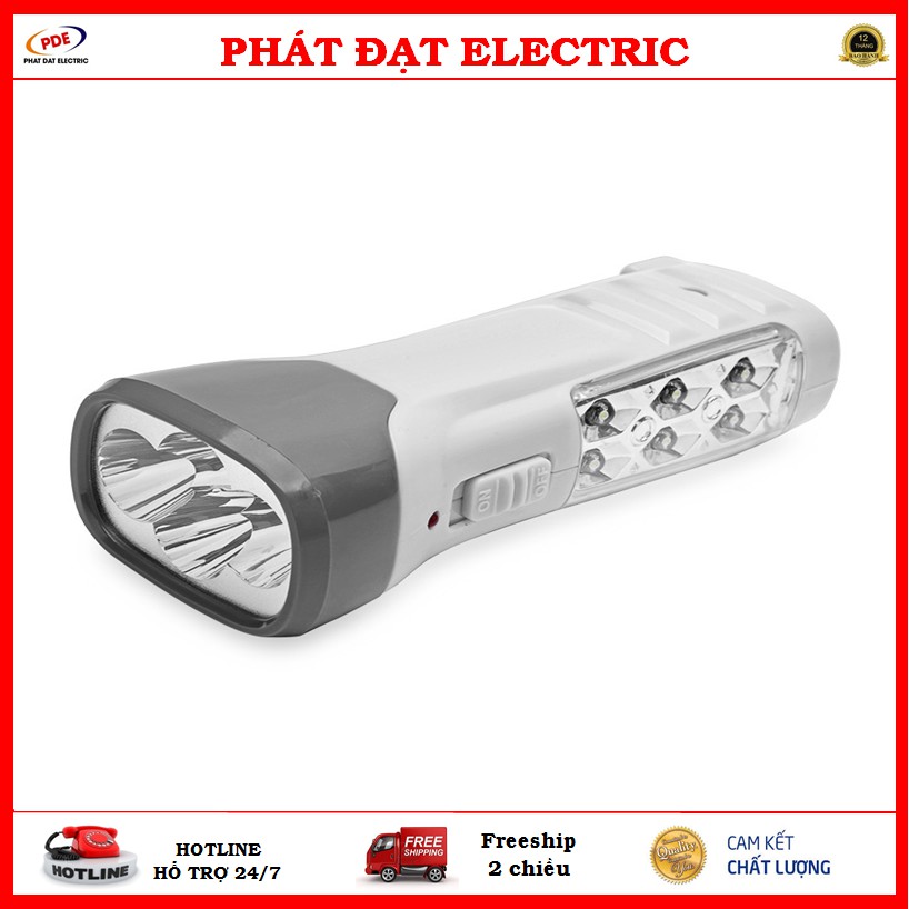 Đèn pin sạc LED Comet CRT831G 10 x 0,5W