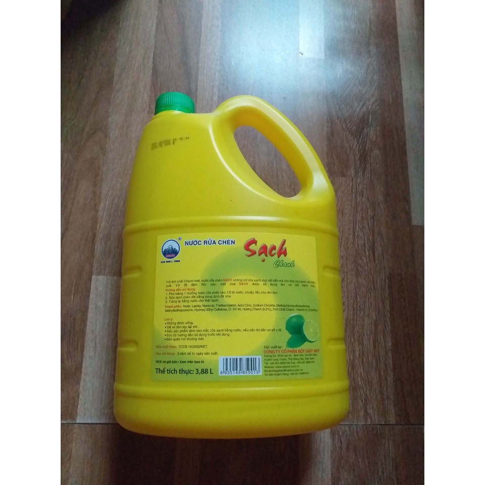 Nước rửa chén Sạch- 3,6kg