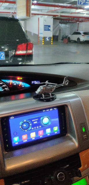 Máy bay trực thăng mô hình/ túi thơm xe hơi-chuyển động bằng năng lượng mặt trời