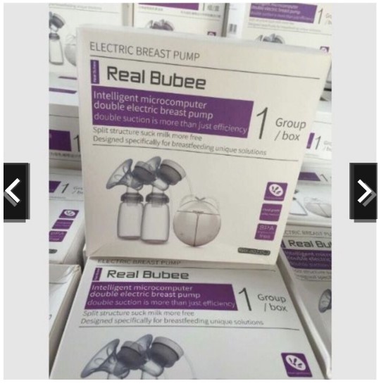 Máy Hut Sữa Điện Đôi Real Bubee