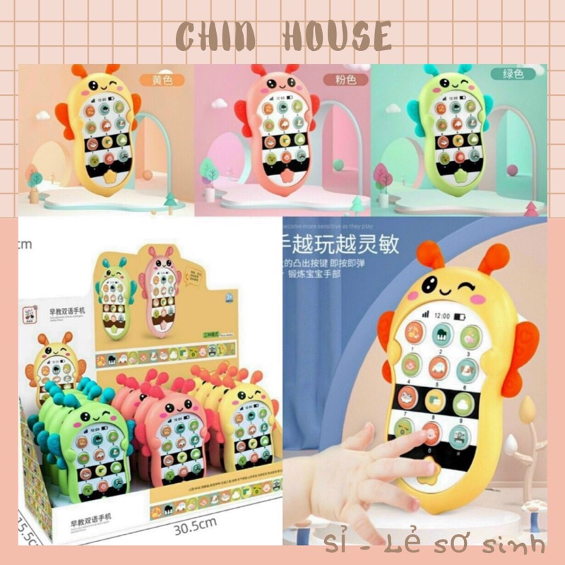 ĐỒ CHƠI ĐIỆN THOẠI ONG - CÀ RỐT PHÁT NHẠC CHO BÉ