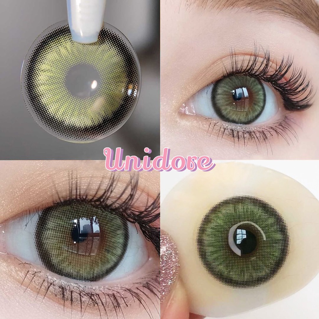 < CÓ SẴN > Kính áp tròng mẫu Crystal Green, có từ 0-8 độ [ KHÔNG BÁN LỆCH ĐỘ ]