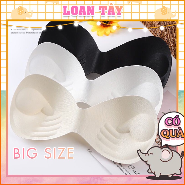 Mút Lót Ngực BIGSIZE Hình Bàn Tay Cho Áo Bra L2072
