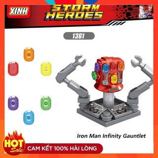 Xếp hình minifigure găng tay vô cực Thanos X1361