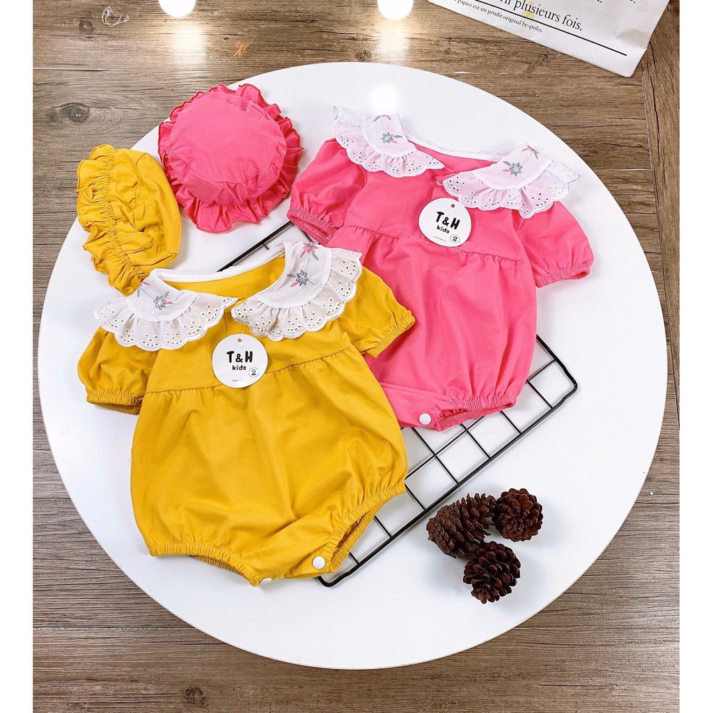 Body chip cho bé gái - Chất cotton co giãn 4 chiều - Size 5 -12kg