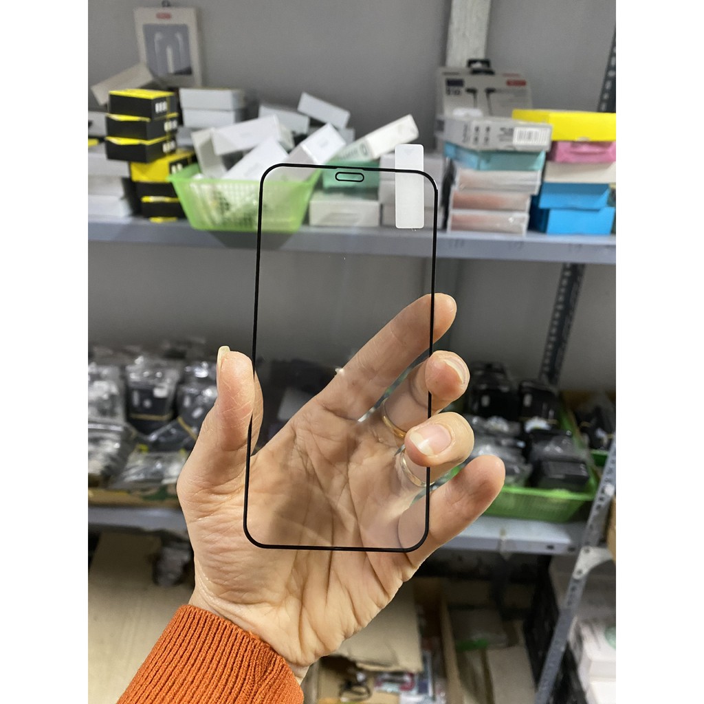 Cường Lực Full Màn Cao Cấp Sư Tử Cho Tất Cả Các Dòng Máy Iphone 12mini,12pro,12 6.,12promax