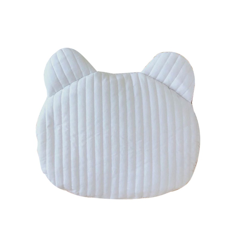 Gối Ngủ Cotton Phẳng Thoáng Khí Hình Gấu / Thỏ Dễ Thương Cho Bé Sơ Sinh