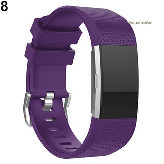 Dây Silicone Thay Thế Cho Đồng Hồ Fitbit Charge 2