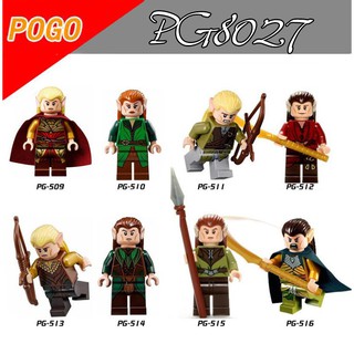 Đồ chơi lắp ráp Minifigures nhân vật chúa tể những chiếc nhẫn- tộc tiên PG8027