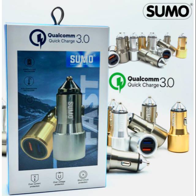 Củ Sạc Nhanh Sumo-sc10 3am Cho Xe Hơi