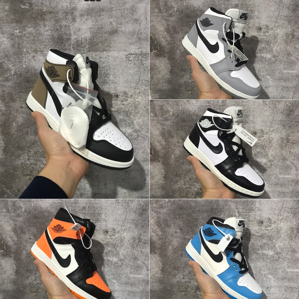 Giày sneaker JORDAN 1 CỔ CAO các màu Hot trend nam nữ, Giày thể thao JD1 cao cổ dùng đi học,tập gym,chạy bộ