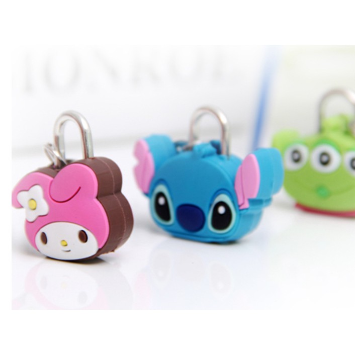 Ồ khoá hành lý, va li khoá mini du lịch hoạt hình