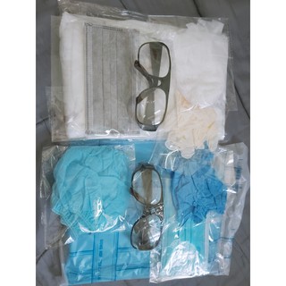 SET ĐỒ BẢO HỘ (Màu Xanh - Trắng)