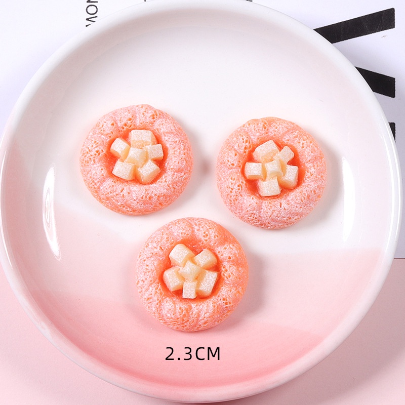 Bộ 10 Miếng Dán Trang Trí Điện Thoại / Tủ Lạnh Hình Bánh Mì / Bình Nước Kiểu Hàn Quốc Dễ Thương Diy