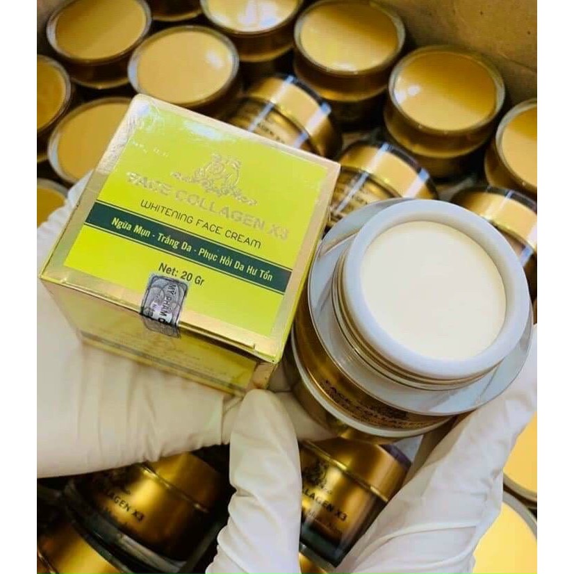 Kem Face Collagen x3 dưỡng Trắng da ✔️FREE SHIP✔️ TRẮNG DA NGỪA M.UN | BigBuy360 - bigbuy360.vn