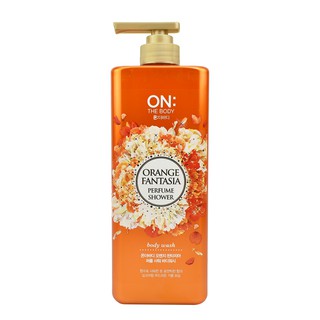 Sữa tắm hương nước hoa on the body orange fantasia hàn quốc 900g