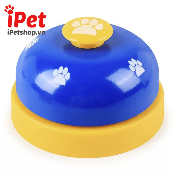 Chuông Bấm Đế Nhựa Để Bàn Gọi Phục Vụ Huấn Luyện Chó Mèo - iPet Shop