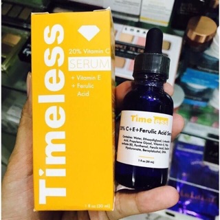 Tinh chất trắng da mờ thâm nám timeless vitamin c 20%