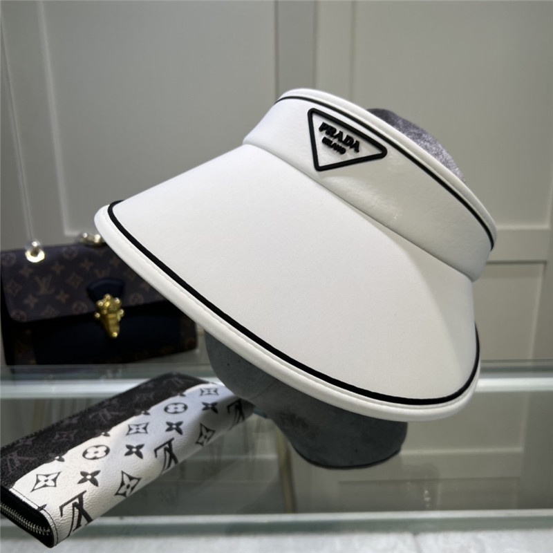 Mũ Lưỡi Trai Chống Nắng In Logo Prada Thời Trang Cá Tính Cho Nam Và Nữ