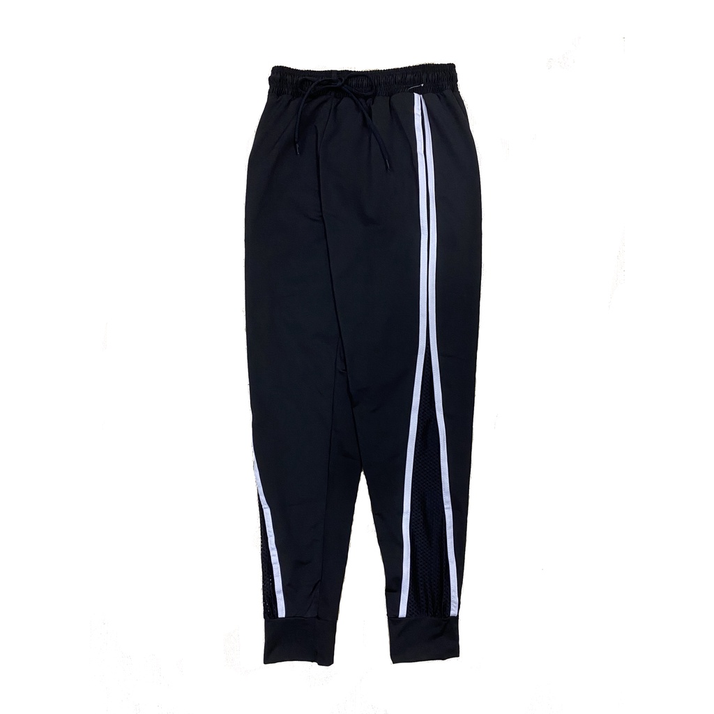 Quần Jogger Thể Thao Nữ Phối Lưới Thời Trang Cho Chị Em Cá Tính Năng Động
