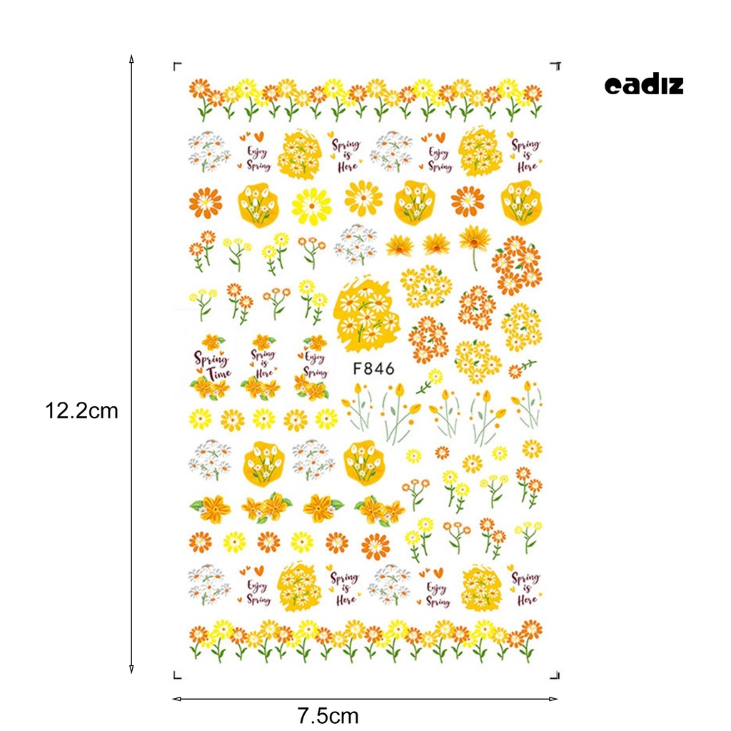 Miếng Dán Trang Trí Móng Tay Nghệ Thuật Nhiều Kiểu Họa Tiết Tùy Chọn