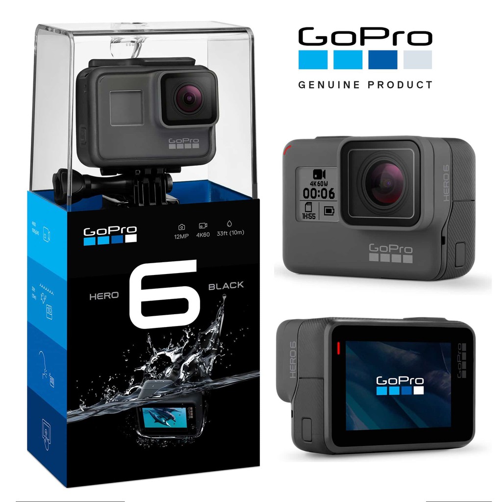 Máy Quay GoPro Hero 6 black - Bảo hành 1 đổi 1 12 tháng