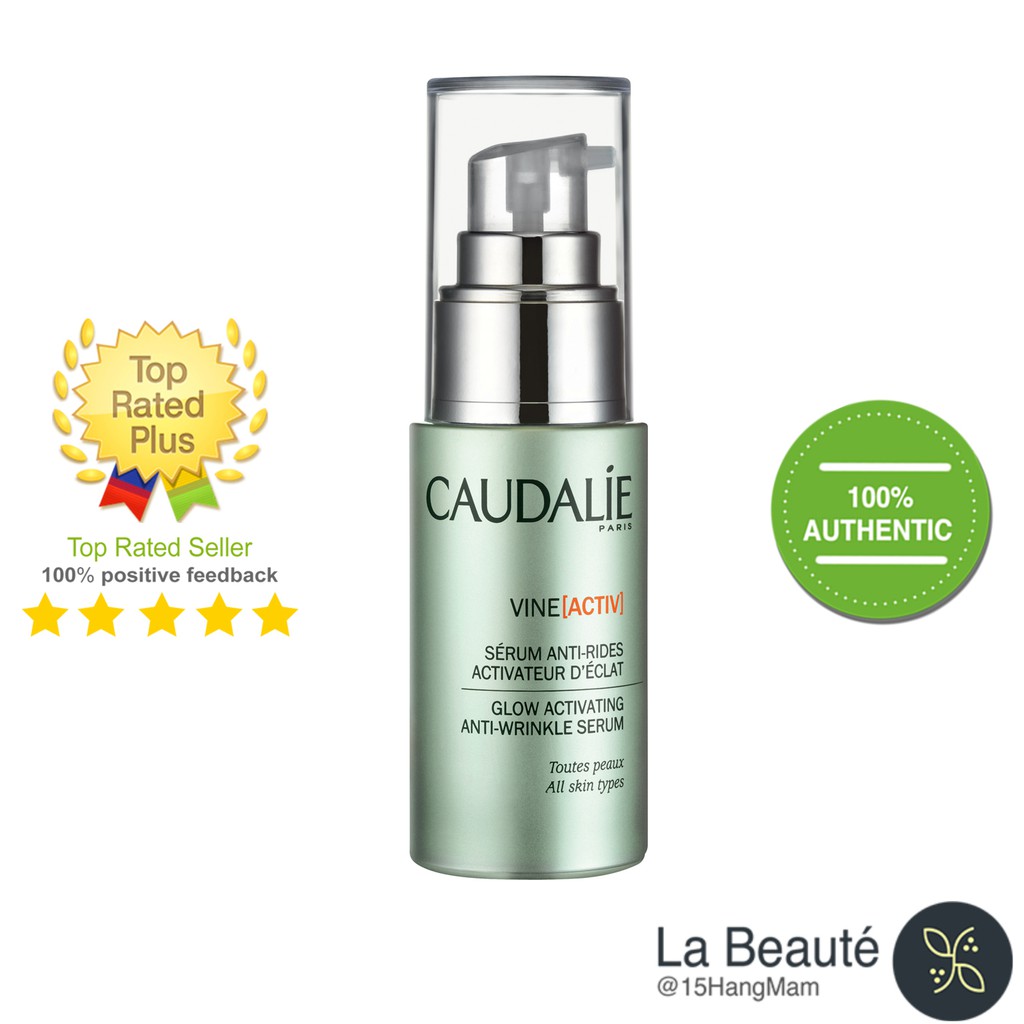 Caudalie Vine Activ Serum Anti-rides Activateur Éclat - Tinh Chất Sáng Da Chống Nhăn 30ml