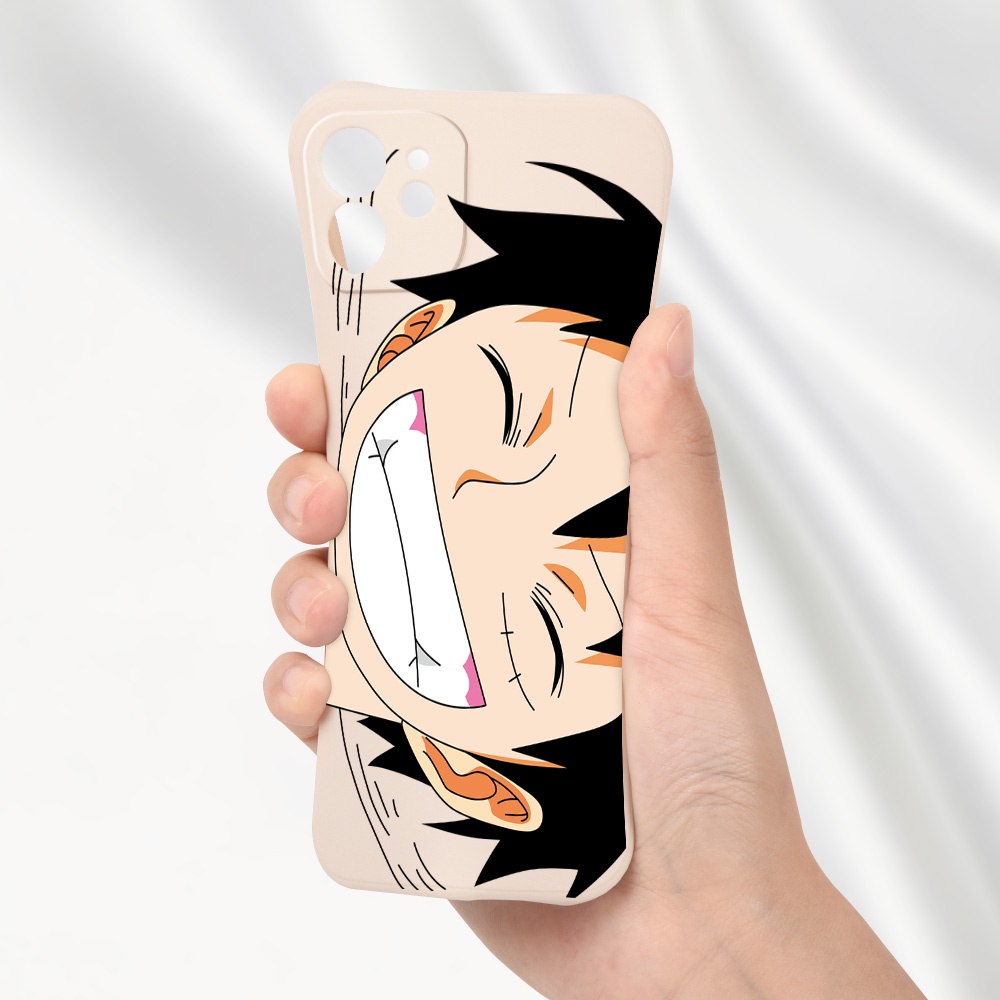Ốp Điện Thoại Mềm Hình One Piece Cho iPhone 11 Pro Max iPhone XR X XS Max iPhone 7 Plus 8 Plus 6 6S Plus iPhone 12 Pro Max 13 Mini H149