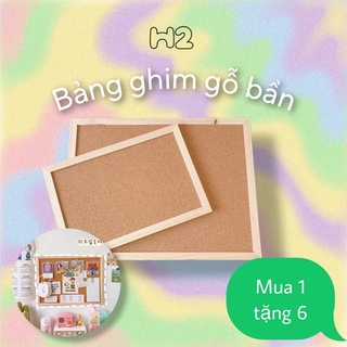 ( h2storee ) bảng ghim gỗ bần