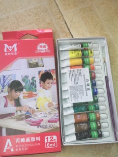 Bột vẽ móng basics 6ml